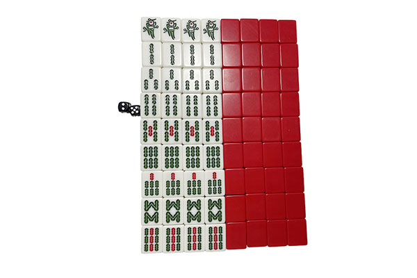 Chinese Mahjong Red Adult Entertainment Game