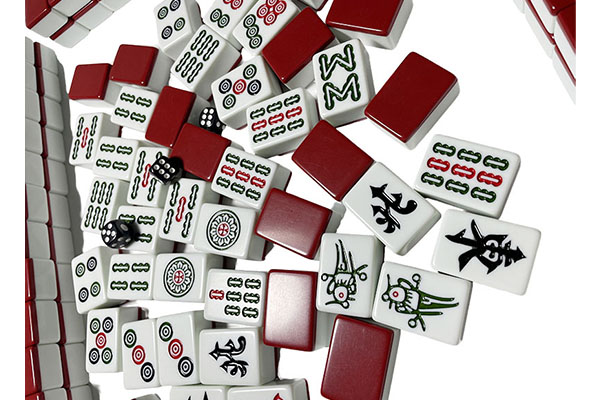 Purple Red Sam’S Same Style Customized Mahjong