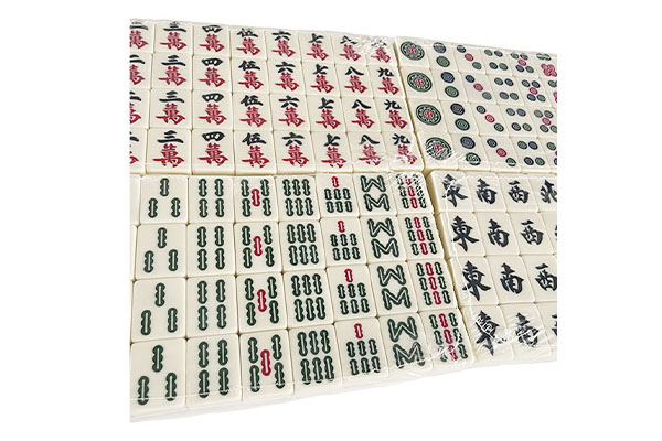 Teeth Yellow Customized Vietnamese Melamine Mahjong