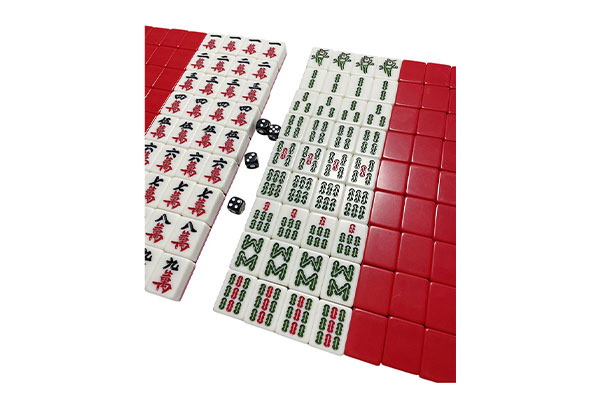 Chinese Mahjong Red Adult Entertainment Game